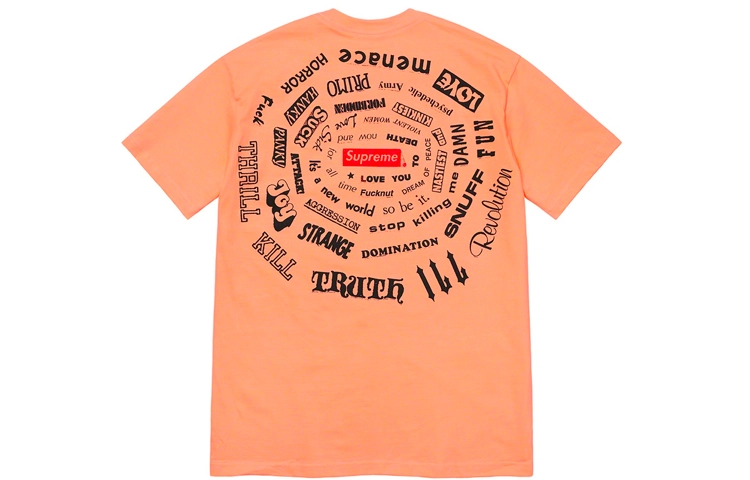 Supreme SS21 Spiral Tee T