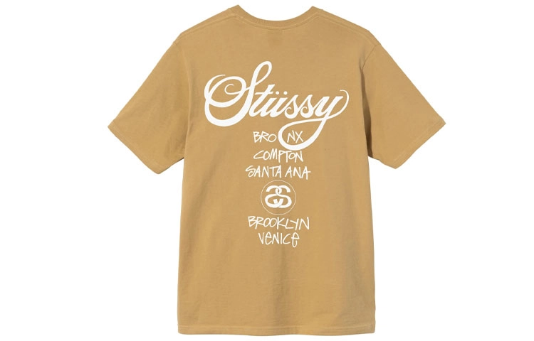 Stussy x DSM world tour tee T