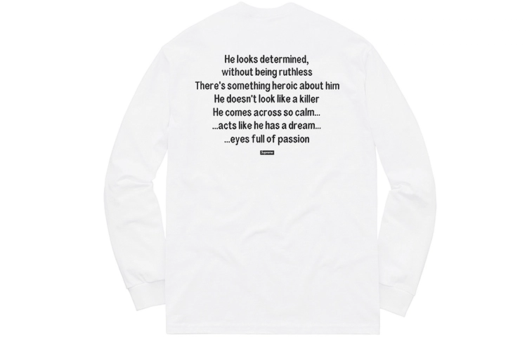 Supreme FW18 The Killer LS Tee White T