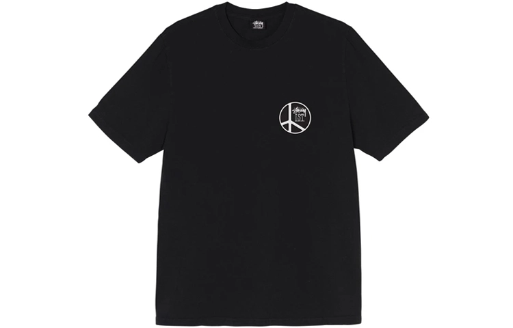 Stussy Peace Dot Pigment Dyed Tee LogoT