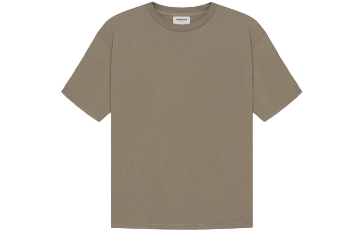 Fear of God Essentials SS21 Short Sleeve Tee Taupe LogoT