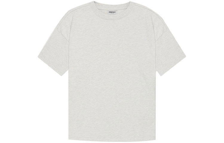Fear of God Essentials SS21 Short Sleeve Tee Light Heather Oatmeal T