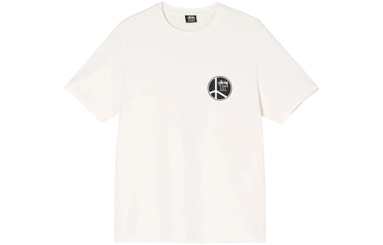 Stussy Peace Dot Pigment Dyed Tee LogoT