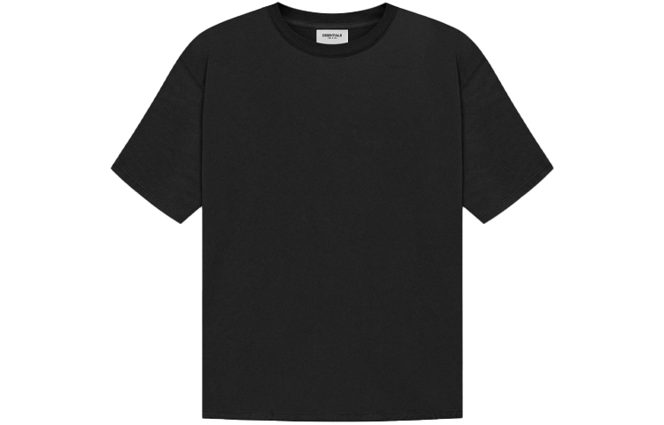 Fear of God Essentials SS21 Short Sleeve Tee Stretch Limo Black LogoT