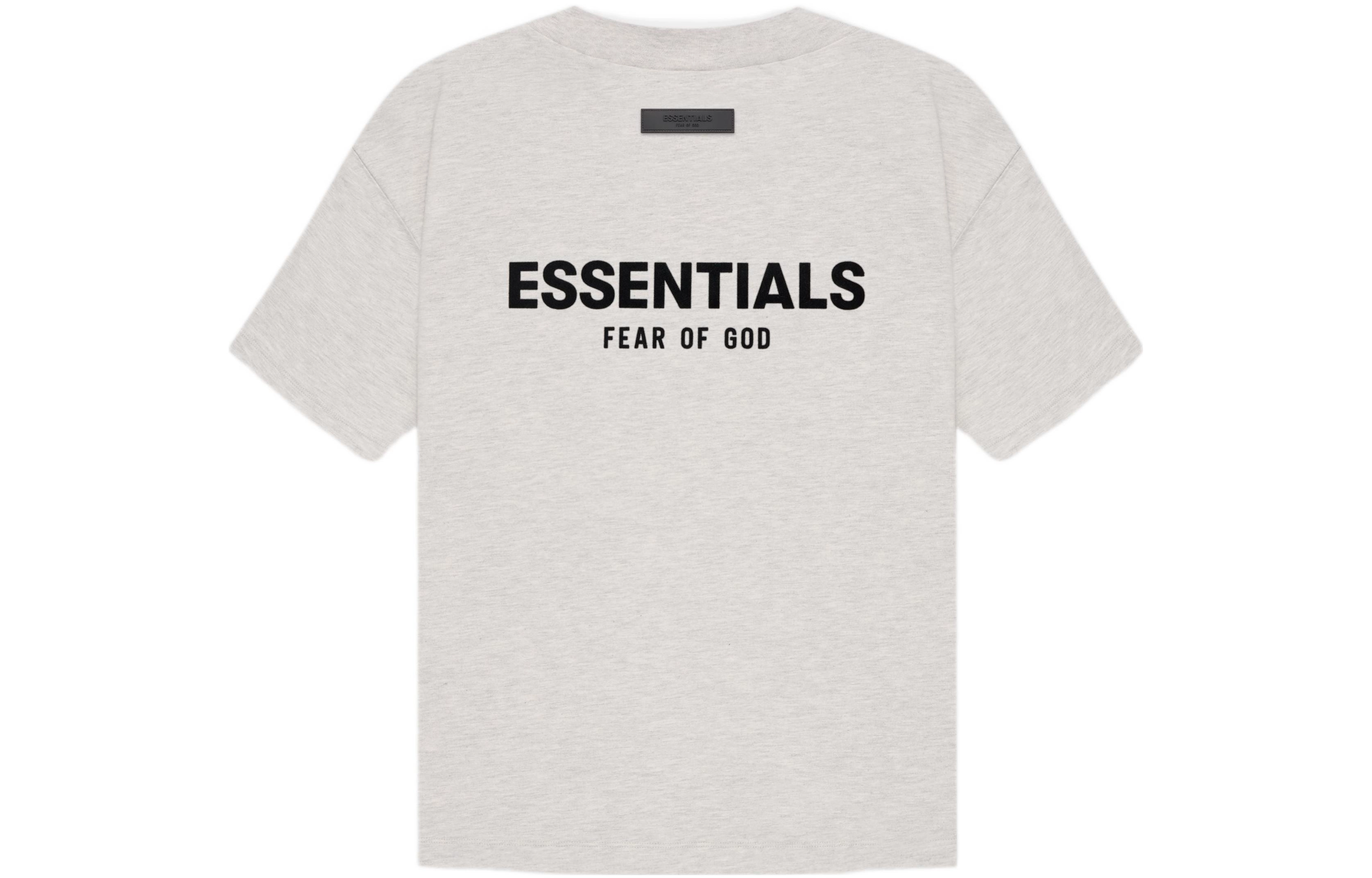 Fear of God Essentials SS22 Tee Light Oatmeal LogoT