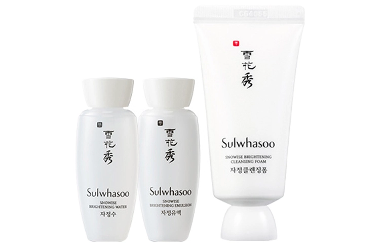 雪花秀 滋晶水乳滋晶洁面护肤套装 小样版
