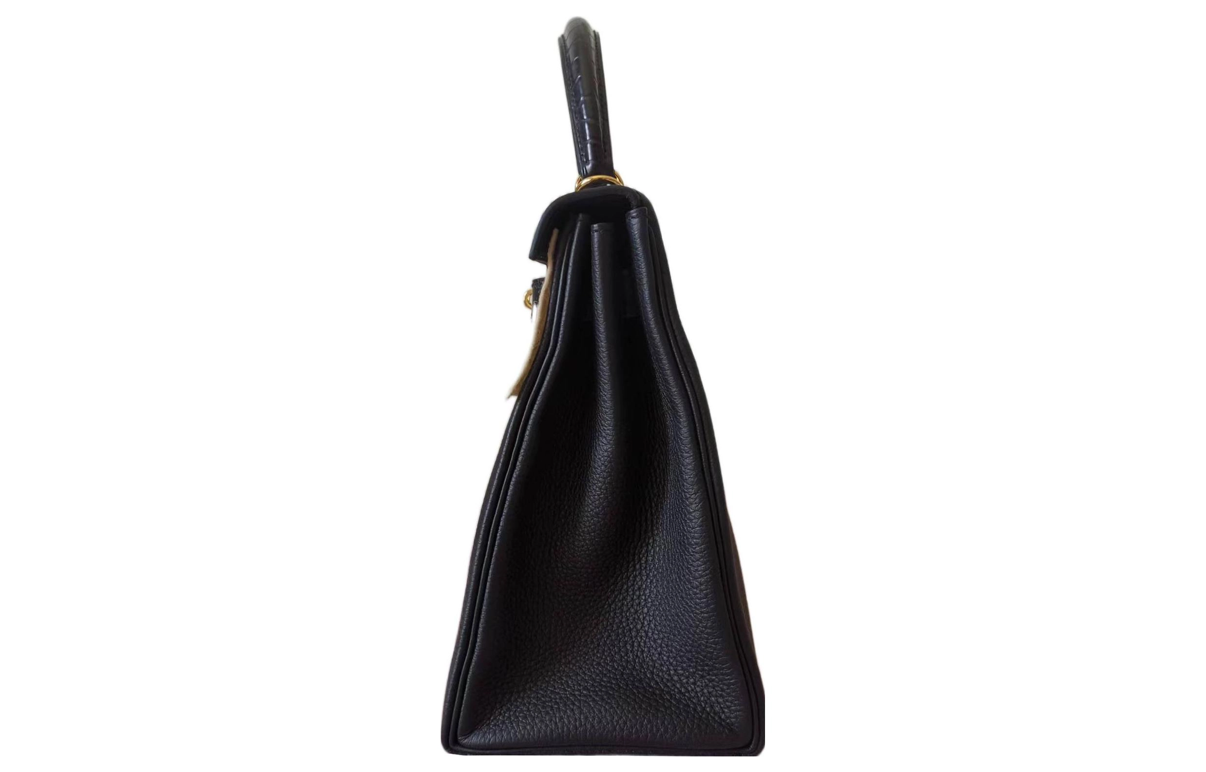 HERMES Kelly 28 togo Noir