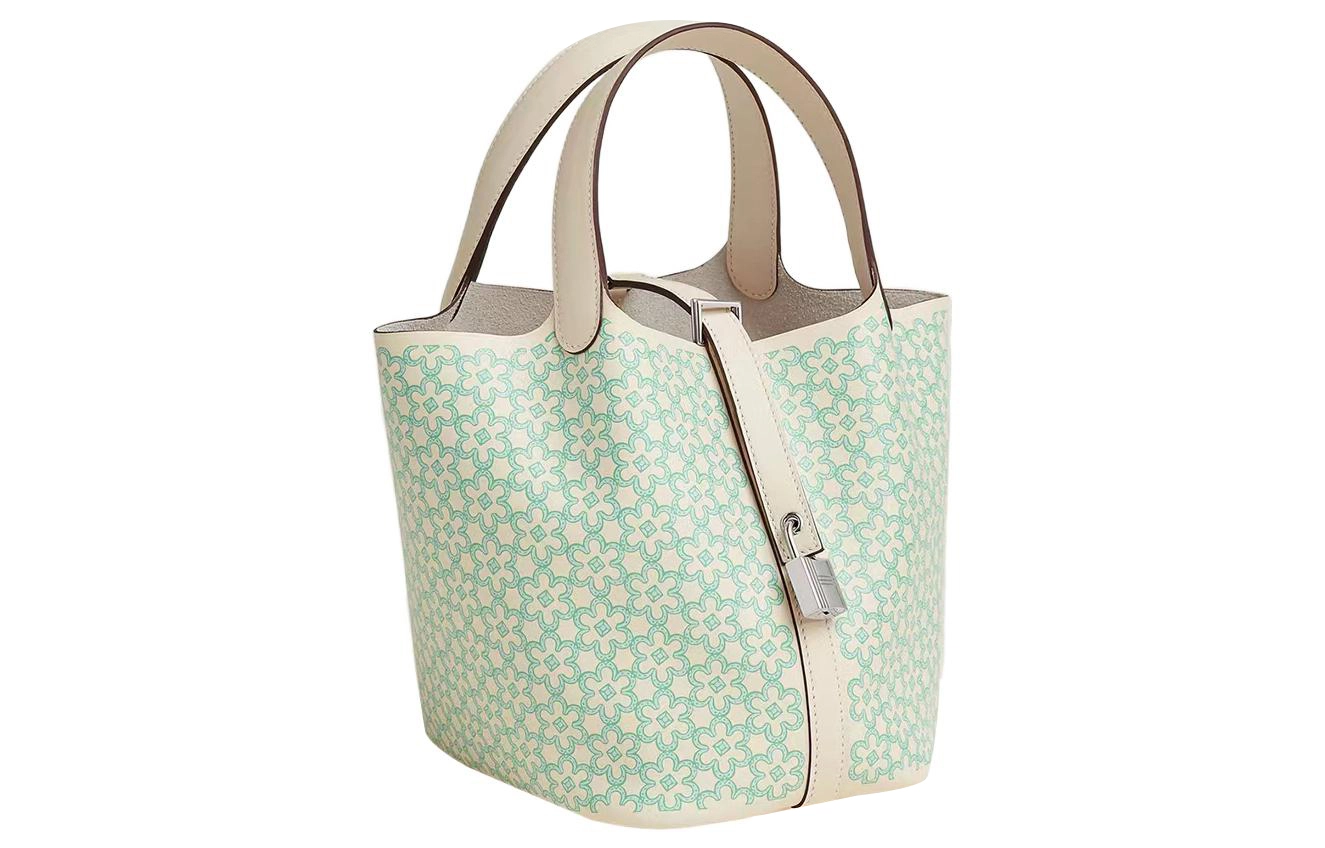 HERMES Picotin Lock 18 Lucky Daisy Swift