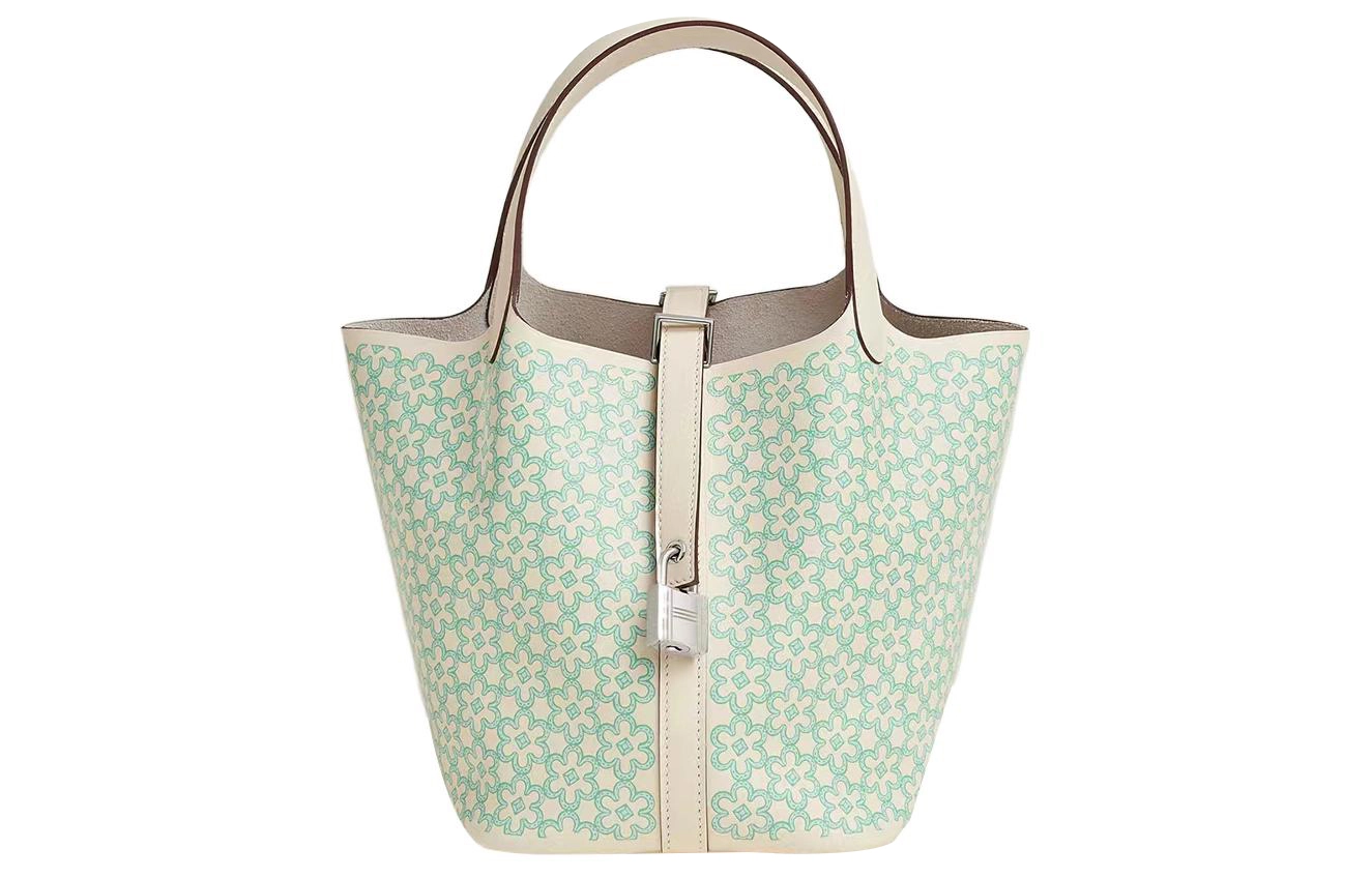 HERMES Picotin Lock 18 Lucky Daisy Swift