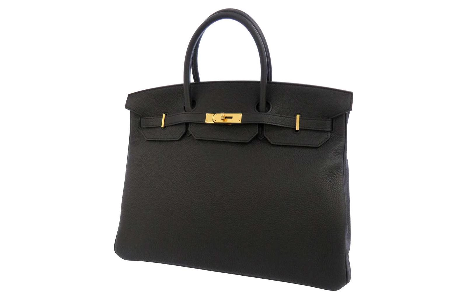 HERMES Birkin 40 Togo Noir