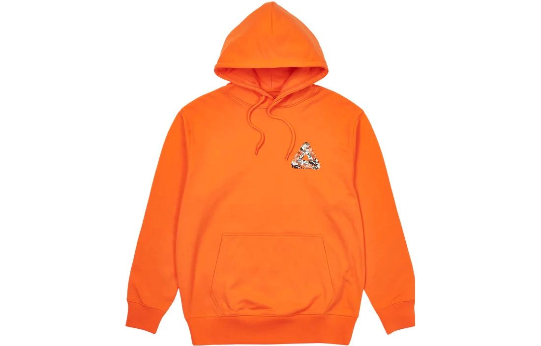 PALACE FW22 Tri-digi Hood Orange FW22 Logo