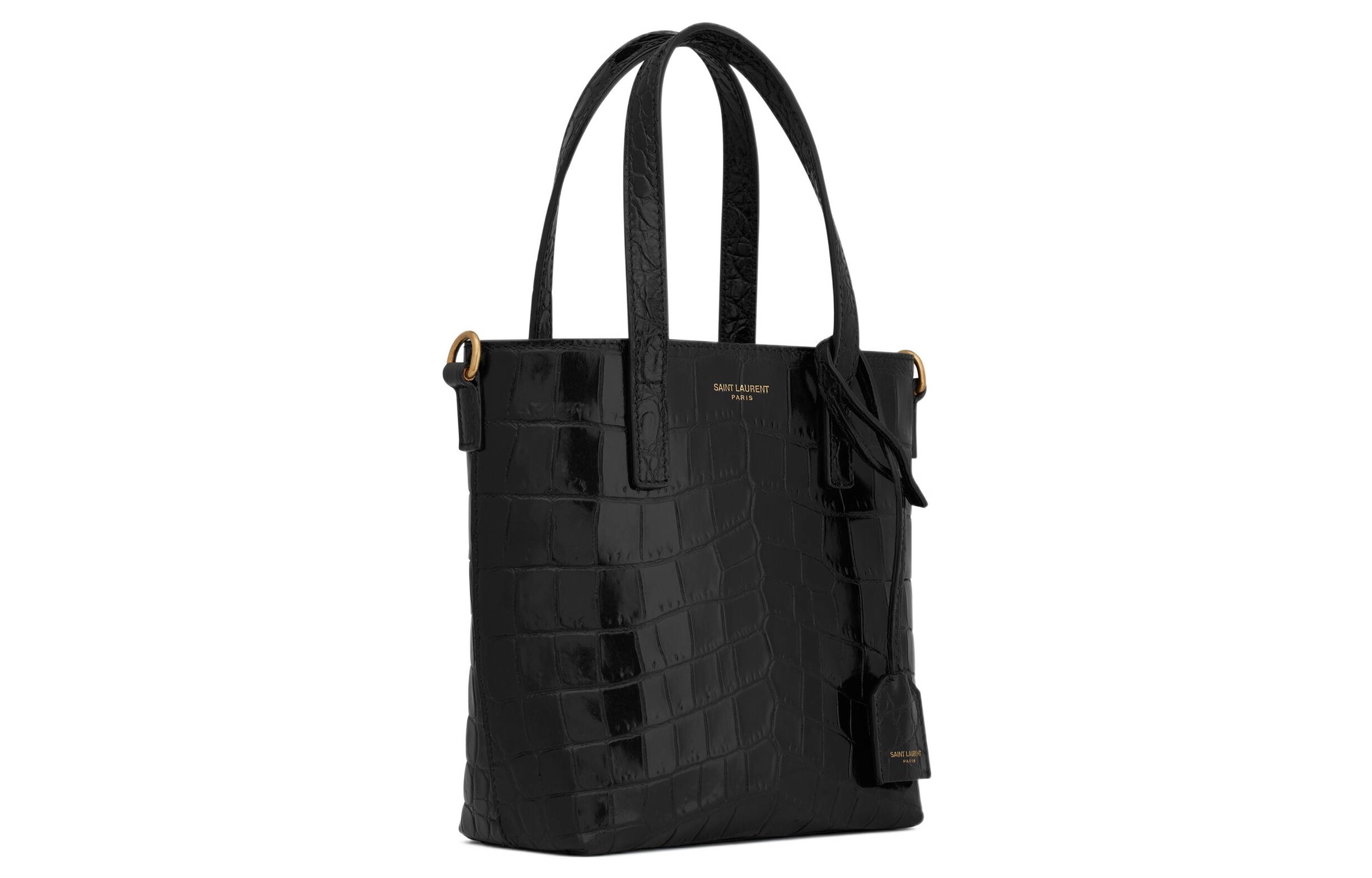 SAINT LAURENT YSL PARIS Logo Tote