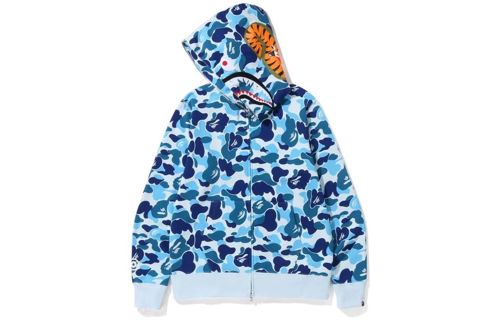 A BATHING APE FW22 ABC Camo Shark Full Zip Hoodie
