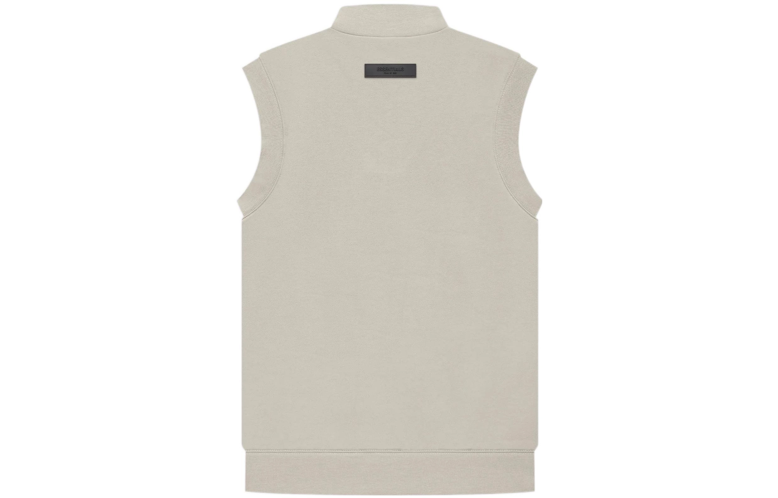 Fear of God Essentials FW22 Mockneck vest smoke