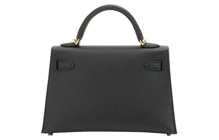 HERMES Mini Kelly Epsom Noir