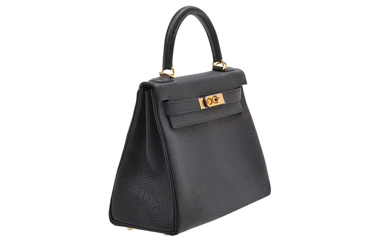 HERMES Kelly 28 Togo Noir
