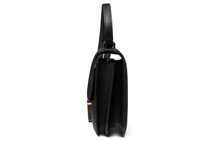 HERMES Constance Mini 19 Epsom Noir