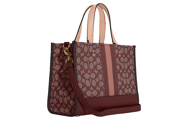 COACH Dempsey 30 Logo Tote