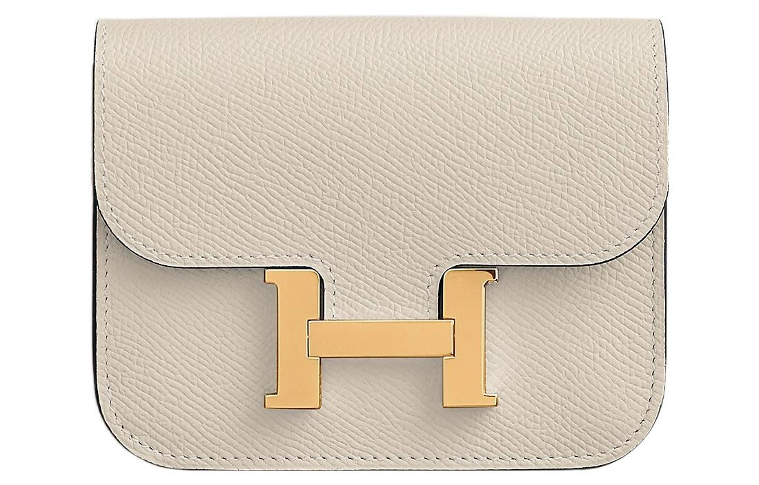 HERMES Constance Slim Epsom 10 Craie