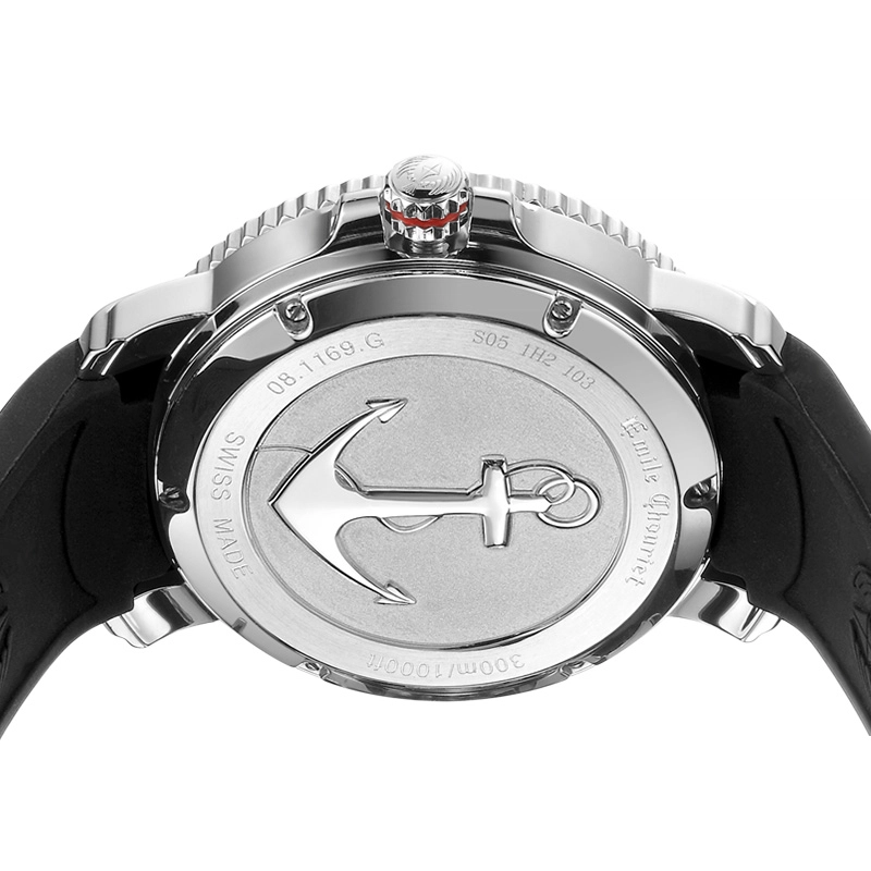 EMILE CHOURIET 42.5mm 08.1169.G.6.AW.58.8