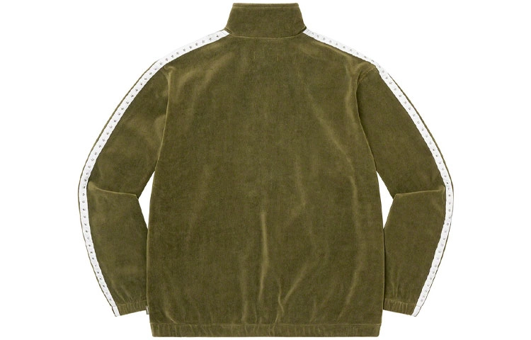 Supreme 2022 Week 2 Studded Velour Track Jacket