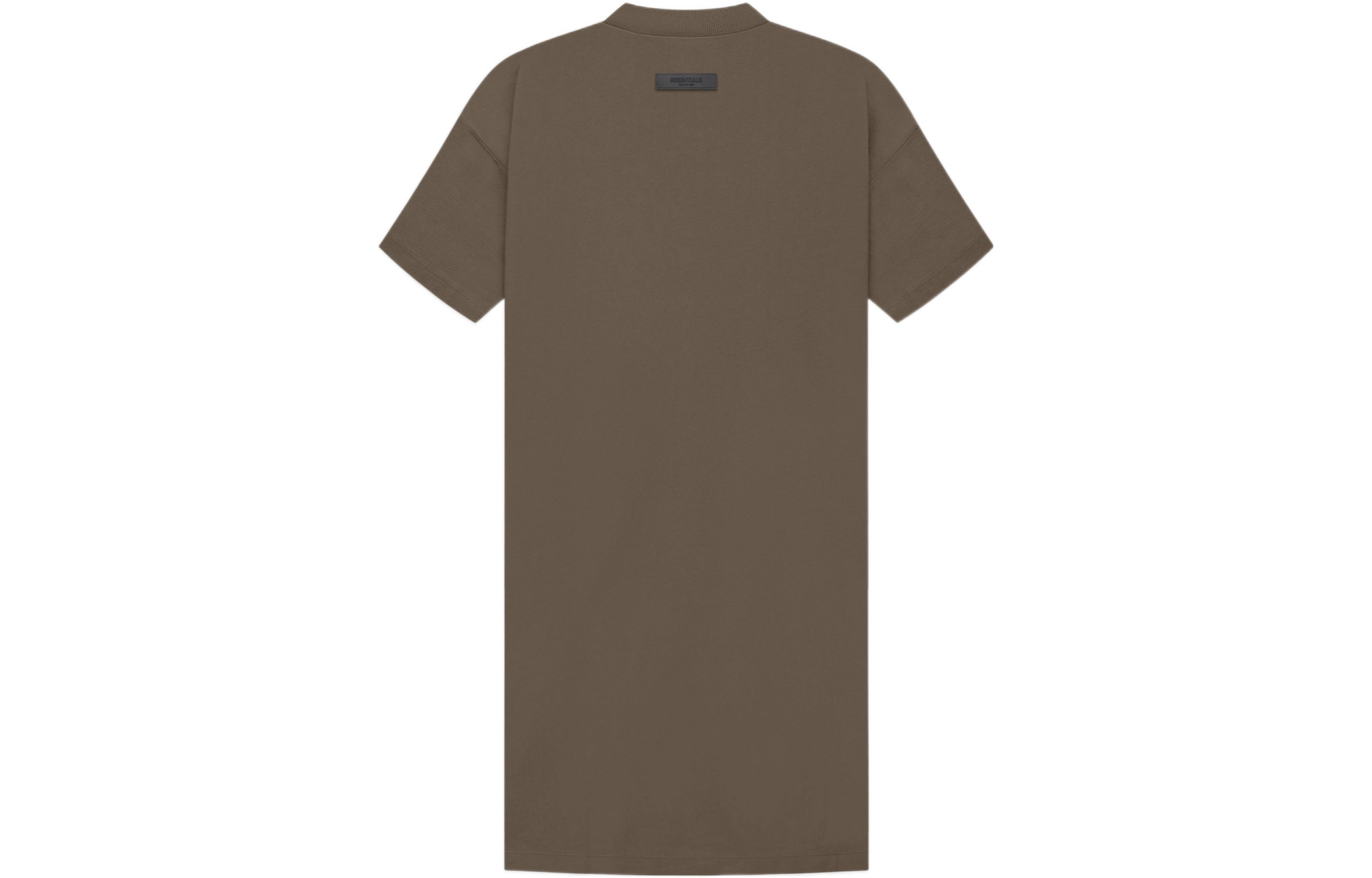 Fear of God Essentials FW22 Womens Tee Dress Wood LogoT