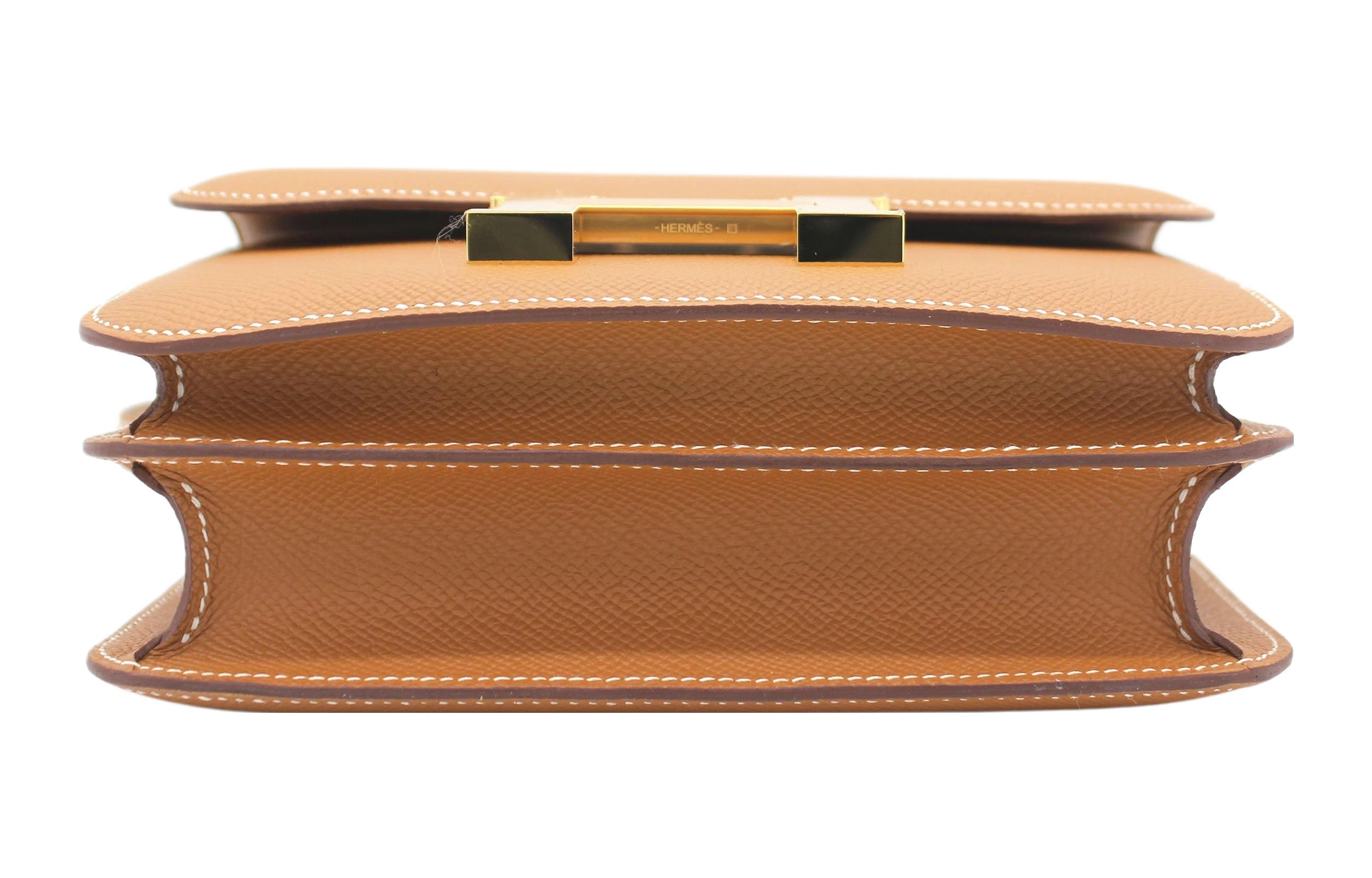 HERMES Constance 19 Epsom 37 Gold
