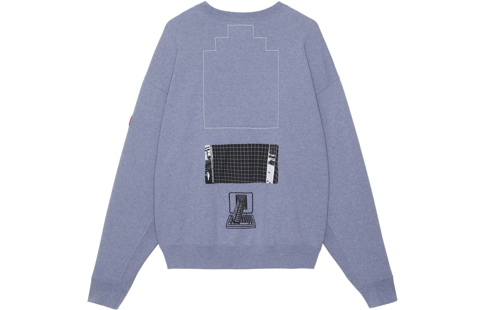 Cav Empt FW22 Waste Grid Crew Neck