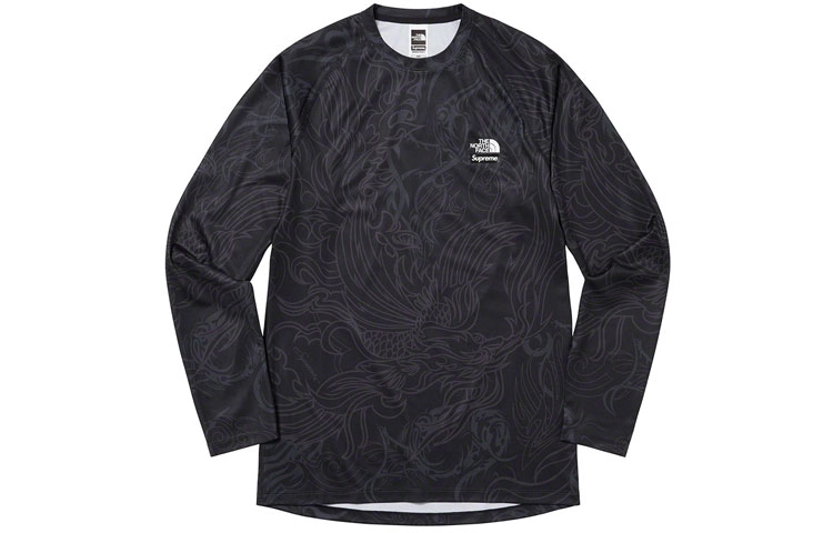 Supreme x The North Face FW22 Week 7 Base Layer LS Top LogoT
