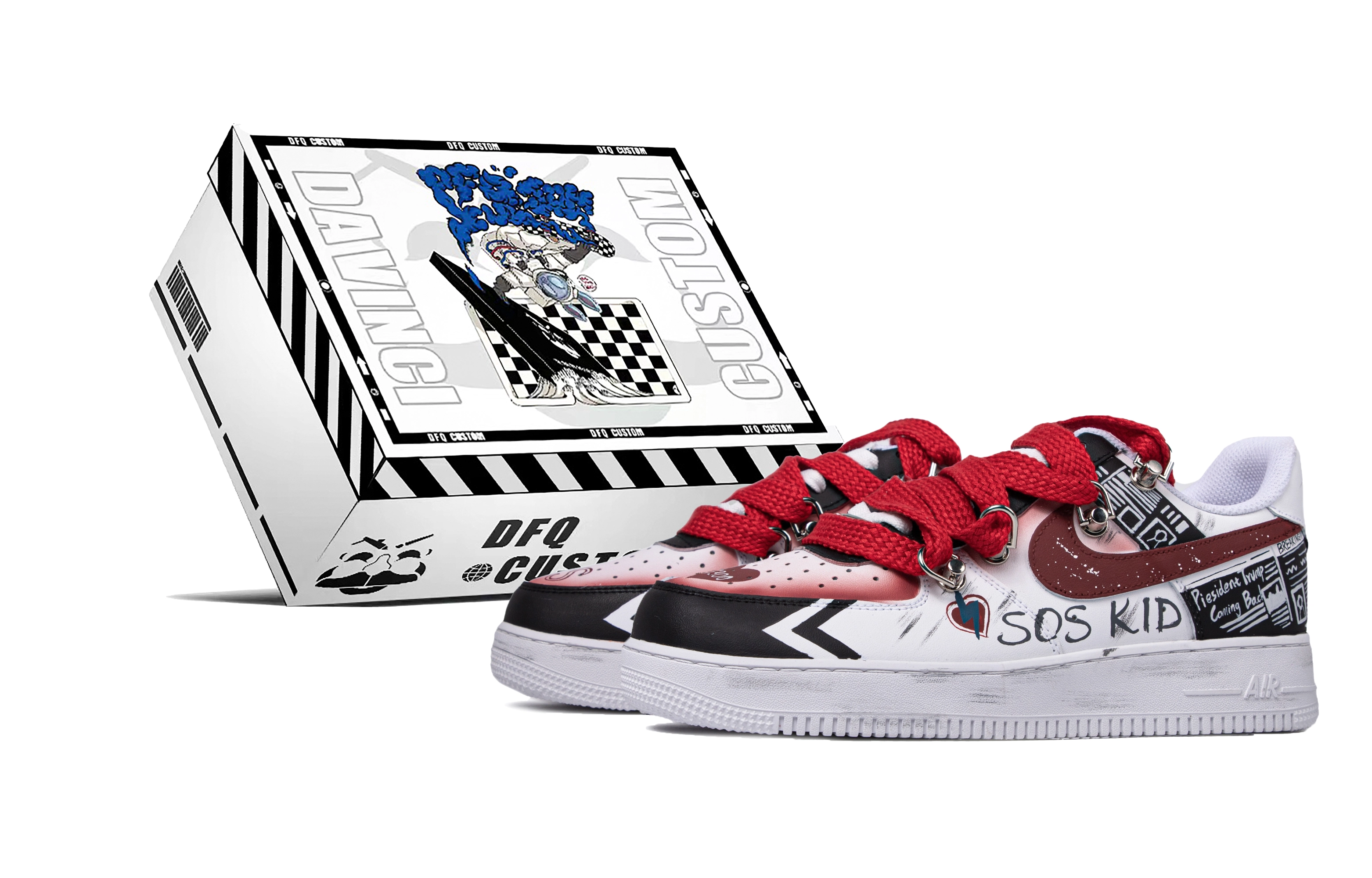 Nike Air Force 1 Low FUN FOR FUN SOS KID