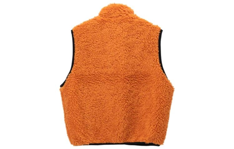Stussy FW22 Sherpa Vest Logo