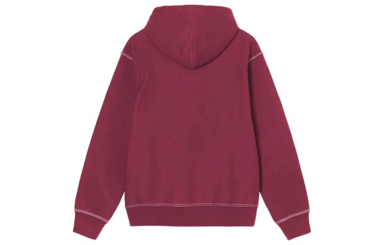 Stussy Contrast Stitch Label Hoodie Logo