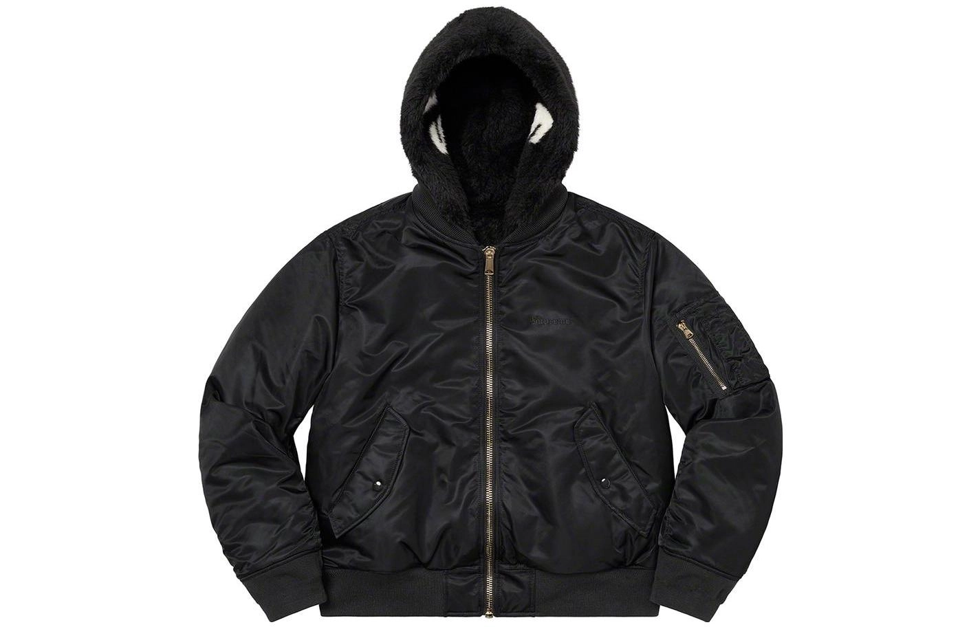 Supreme FW22 Week12 Faux Fur Reversible MA-1