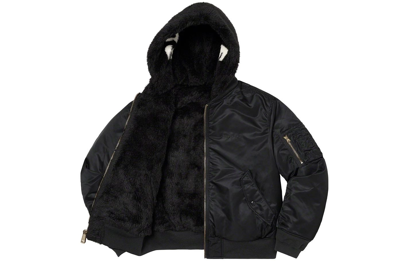 Supreme FW22 Week12 Faux Fur Reversible MA-1