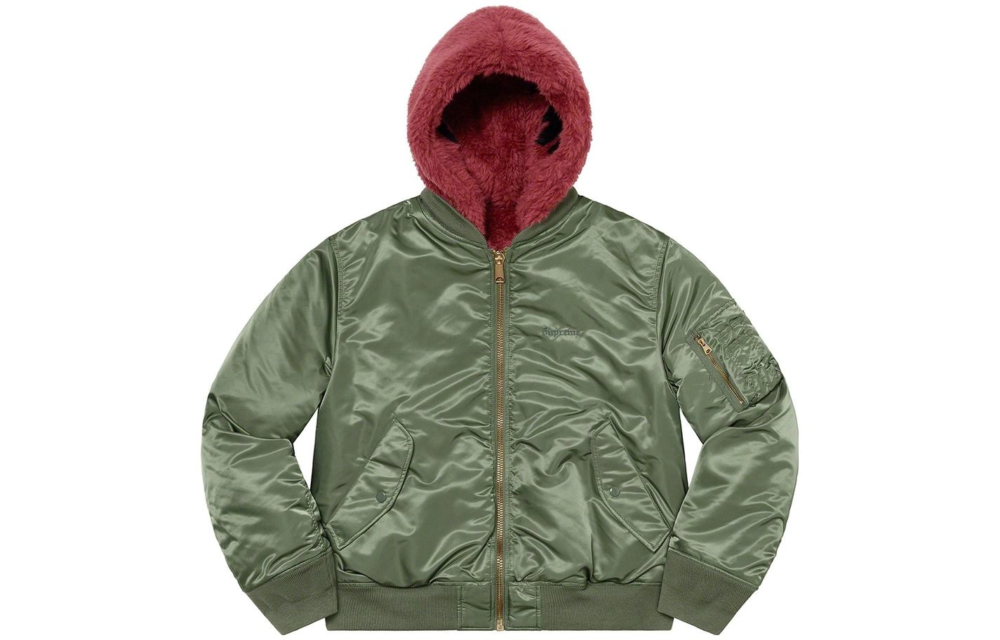 Supreme FW22 Week12 Faux Fur Reversible MA-1