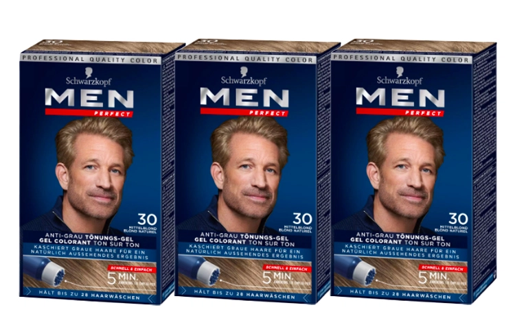 Men Perfect 30 Natur Mittelblond *2