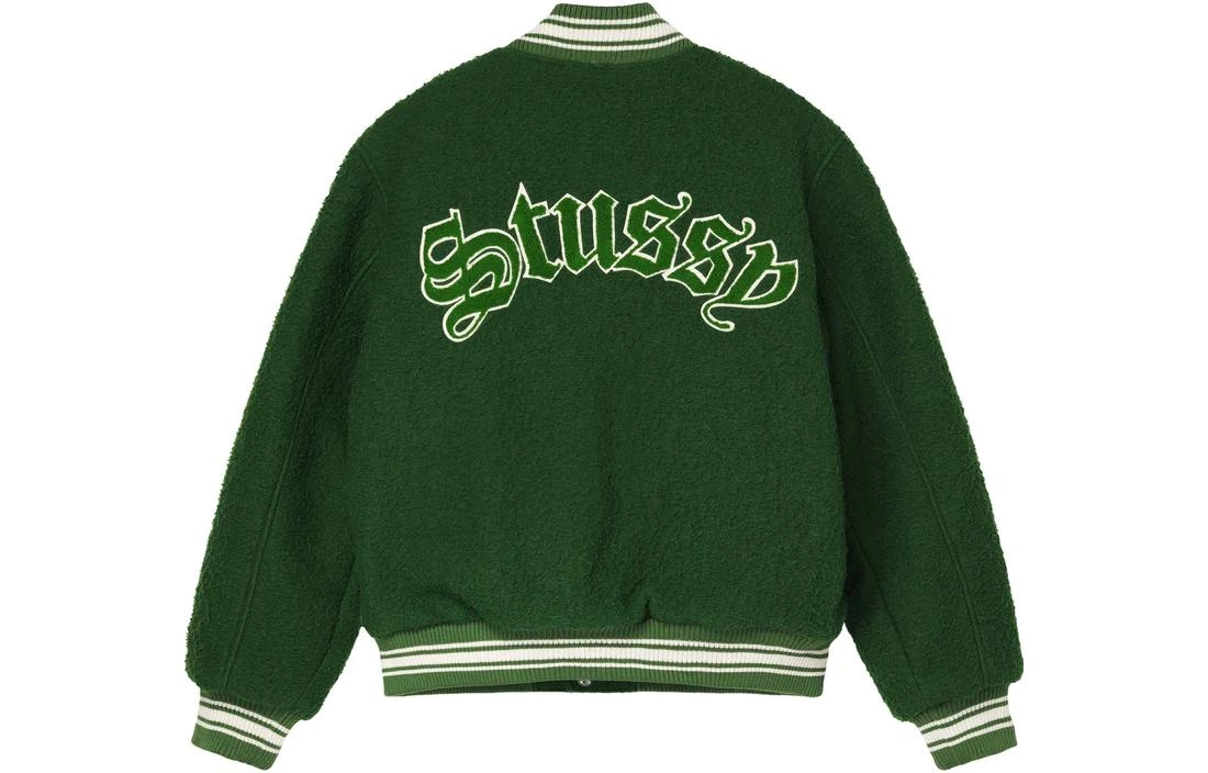 Stussy FW22 Casentino Wool Varsity Jacket