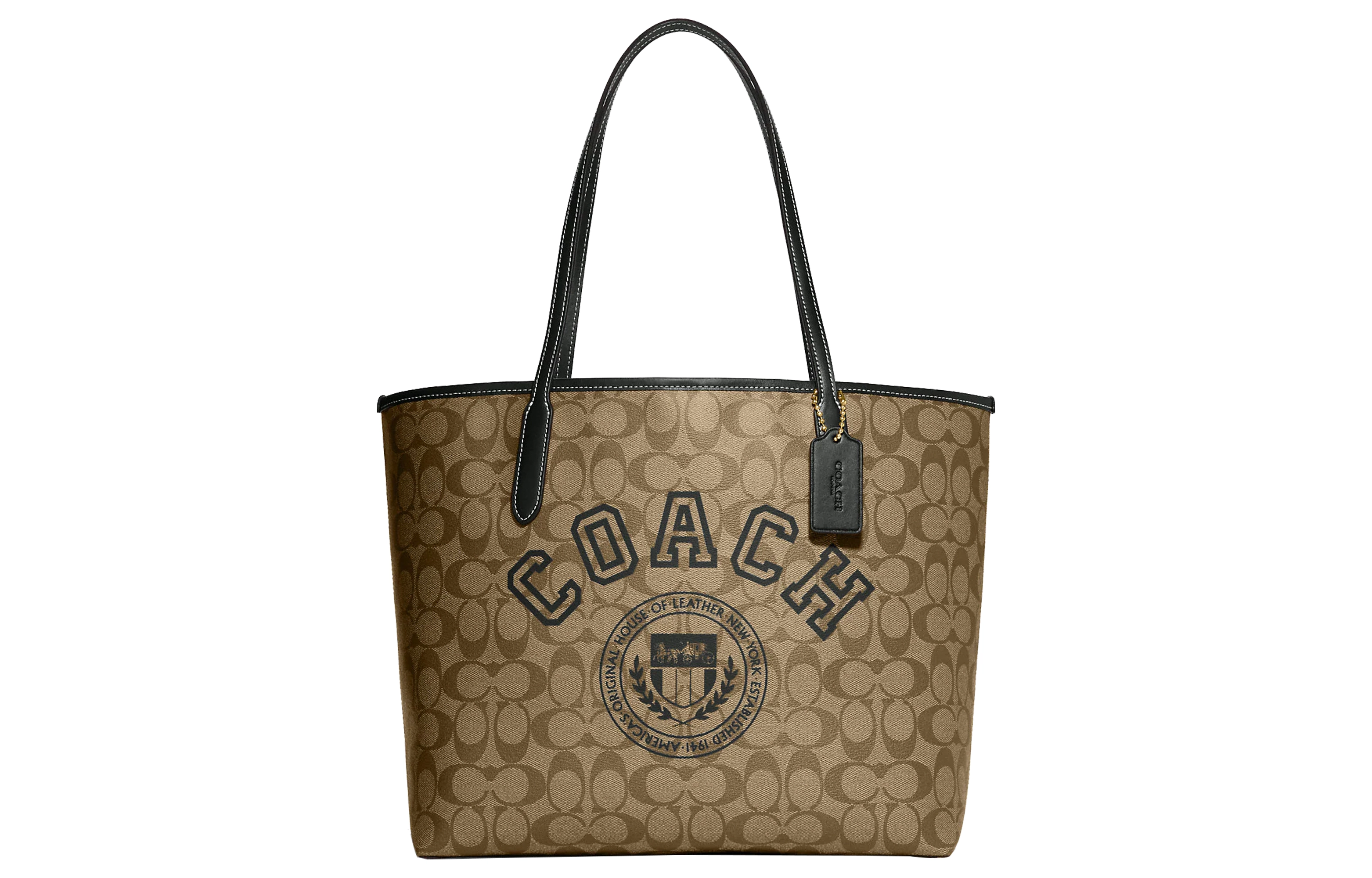 COACH City 33 Logo Tote