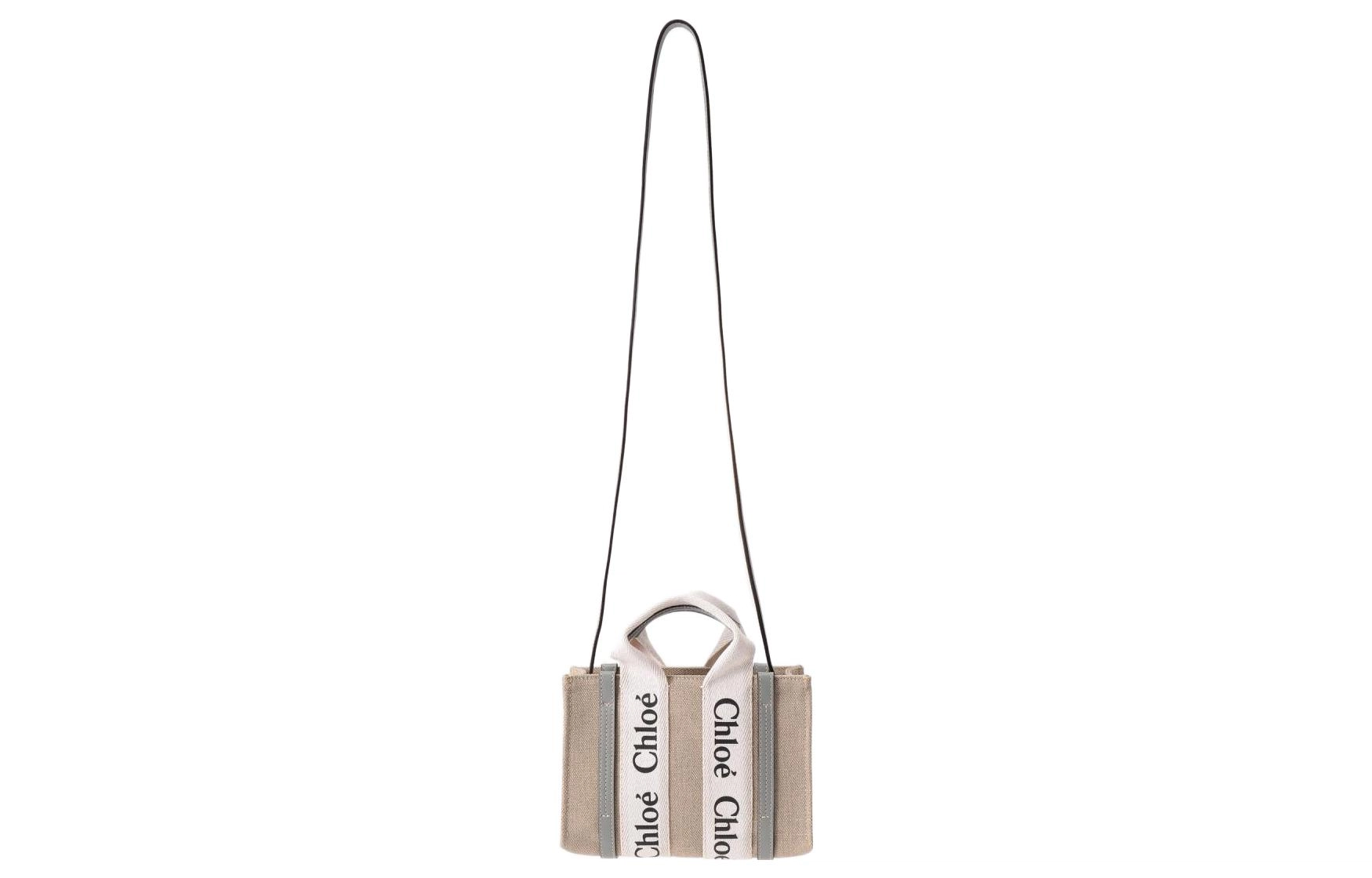 Chloe Woody Logo Tote
