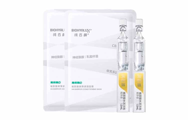 润百颜 次抛面膜组合 保湿