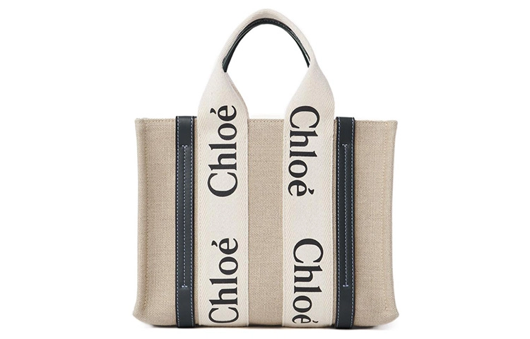 Chloe Woody Logo Tote