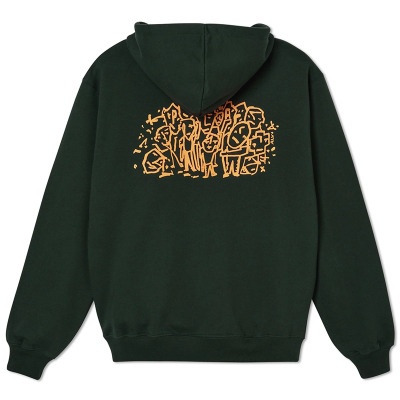 POLAR SKATE CO Lunch Doodle Hoodie Logo