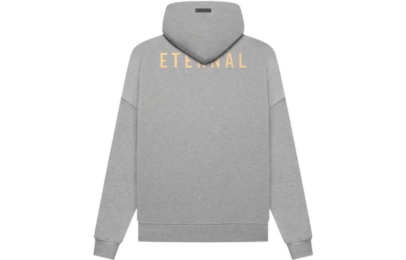 Fear of God FW22 ETERNAL Fleece Hoodie Warm Heather Grey
