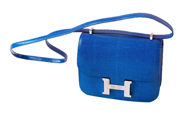 HERMES Constance 19 73 Bleu Saphir