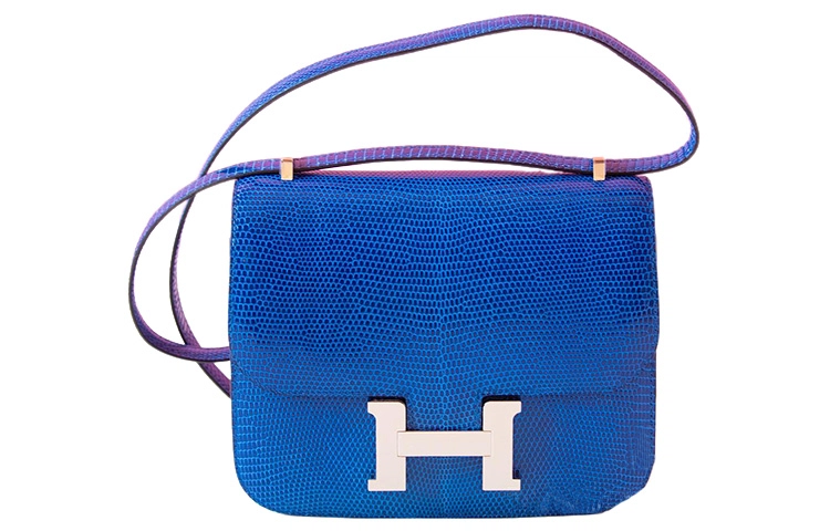 HERMES Constance 19 73 Bleu Saphir