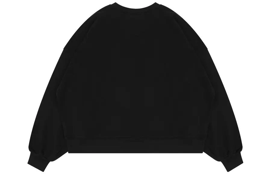 Drew House FW22 3D Sherman Boxy Crewneck - 3D Sherman Black