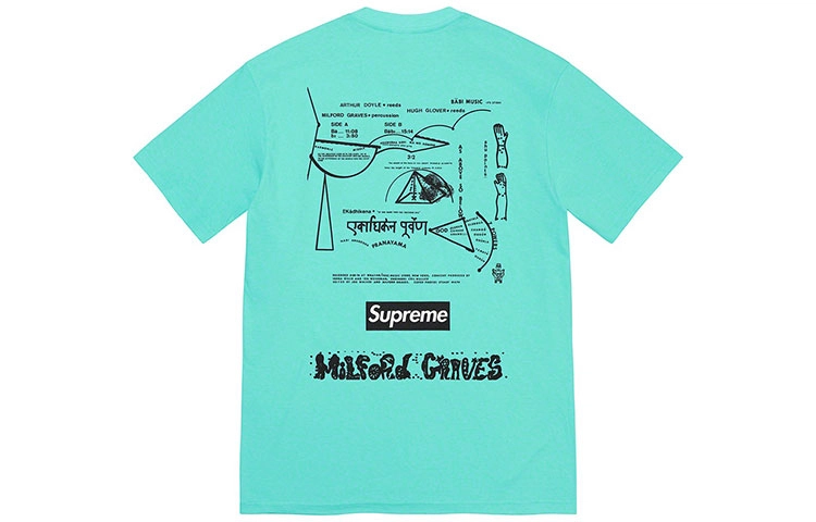 Supreme FW22 Week 16 Milford Graves Tee T