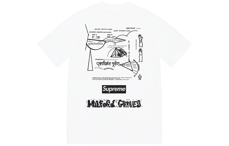 Supreme FW22 Week 16 Milford Graves Tee T