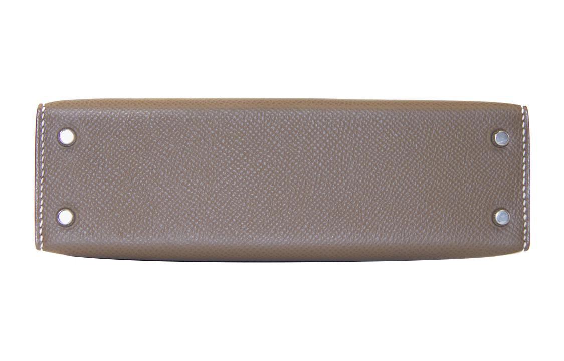 HERMES Mini Kelly Epsom 18 Etoupe