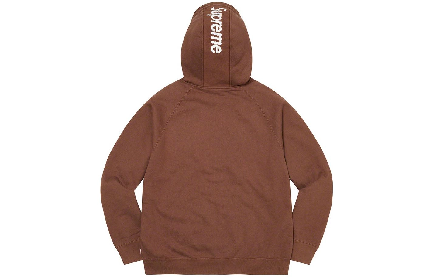 Supreme FW22 Week 17 Brim Zip Up Hooded Sweatshirt